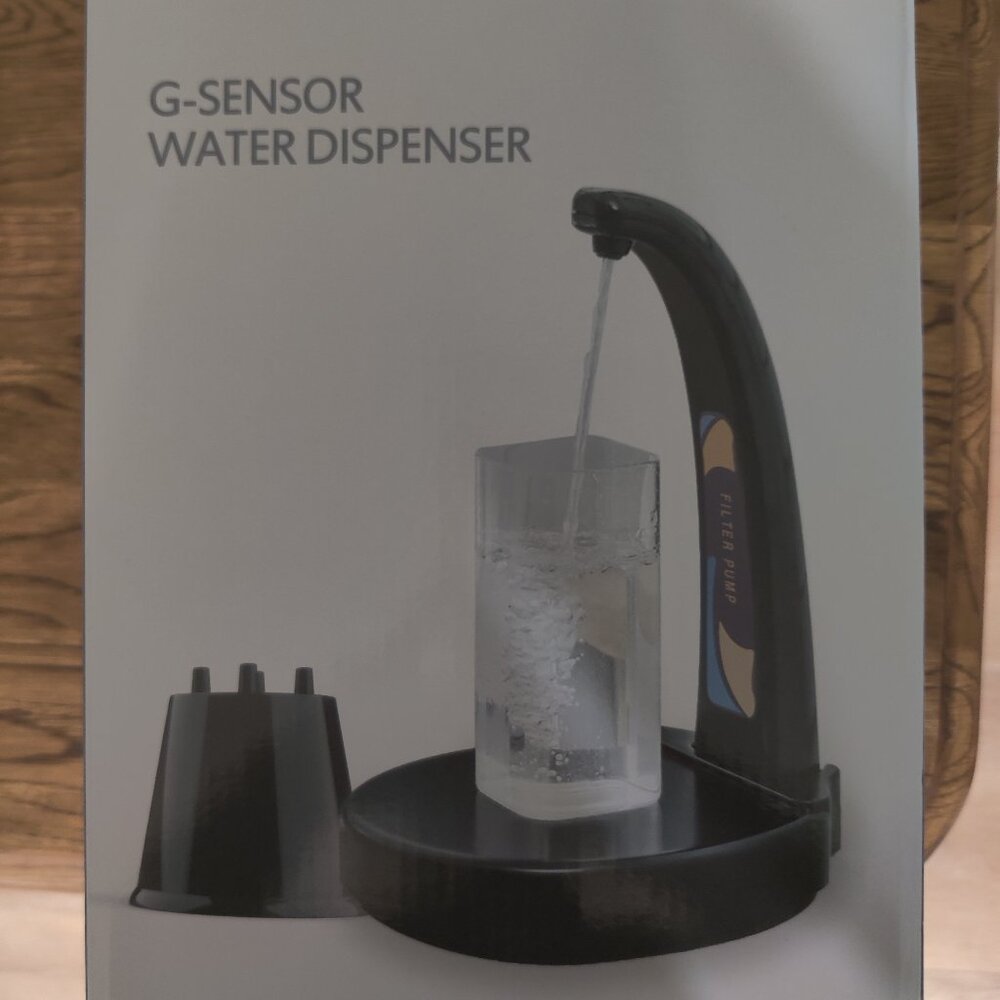Gravity Sensor Desktop Water Dispenser for 1-5 Gallon Bottle